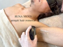 ルーナ(Runa)の雰囲気（メンズ1回都度脱毛【結果を重視した脱毛】男性の脇脱毛¥2200）
