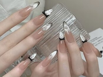 エムズ ネイルサロン(M2)の写真/【チップ長さだしワンカラー¥6980】長さだしも通いやすい価格♪チップ1本~対応可能★深爪や亀裂の補強も◎