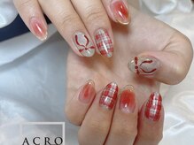アクロネイル アンド アイ(ACRO NAIL&EYE)/チークミラーフレンチネイル