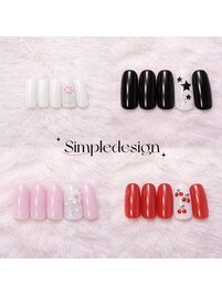 【定額】シンプルデザイン