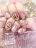 【特別な日のために】写真映え◎持ち込みOK☆4本パーツつけ放題+simpleアート