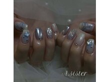 エーシスター(A.sister)の雰囲気(Mirror French × magnet)