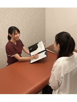 千種くま整体院/丁寧なカウンセリング