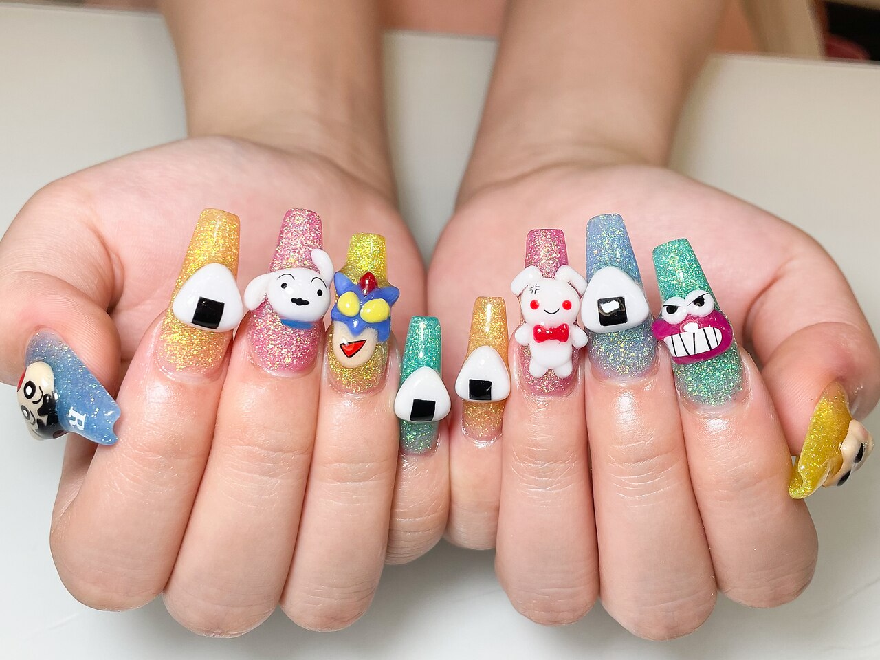 ネイルチップ キャラクター