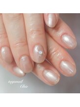 たゆ ネイル(たゆnail)/パールナチュラルカラーネイル