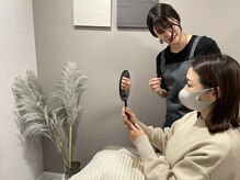 アイック 錦糸町駅前店(I’ck)/最後はメイク仕上げ♪