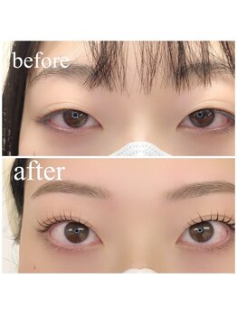 ミスキー 長野駅前店(misky)/美眉とまつ毛パーマセット