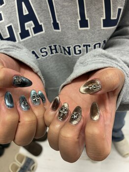 地雷、十字架、ショート