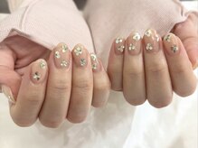 マリーネイルズ 大阪梅田店(MARIE NAILS)/新規様8000円 0205f カフェラテ