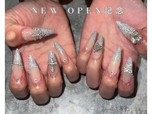 Toyale 神戸三宮 [パラジェルネイル/フィルイン/マグネット/長さだし/持ち込み]/ブライダルネイル紫ネイル