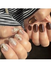 セクションプラス 吉祥寺(SECTION+)/ちぐはぐネイル