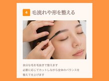 オメカシ 栄店(omekashi)/眉毛ワックス施術の流れ４