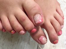アドネイル(aD nail)/ピンク天然石