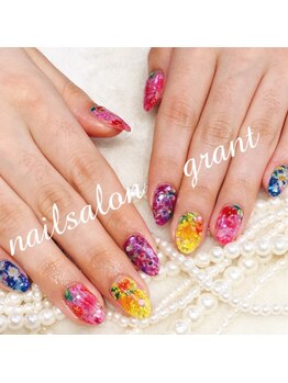 グラント(NAIL SALON&SCHOOL grant)/持ち込みアート