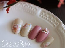 ココローズ(COCOROSE)/トールペイント風フラワー