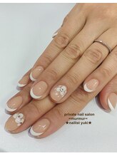 プライベート ネイルサロン マーマ(murmur)/春フレンチ