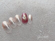 ヴィガー アンド ルックス 白金 目黒(Vigor&Looks)/ラメグラ　シンプル　金箔　秋