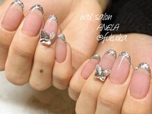 アネラ(ANELA)/ラメフレンチネイル