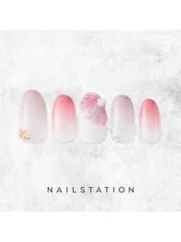 ネイルステーション イオンモール伊丹店(NAIL STATION)/フラワーネイル／パラジェル