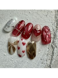 クリスマスネイル