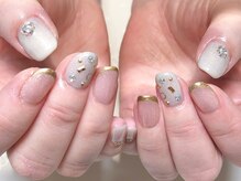 ネイルサロン マハロ 横浜四季の森フォレオ店(Nail Salon Mahalo)/ストーンネイル
