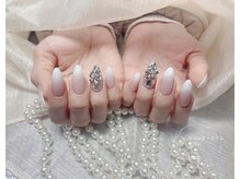 ラベンダー(Lavender)/グラデーション×2本埋め尽くし