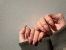 グラデーション×ラメ