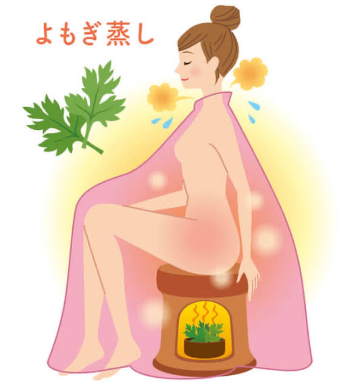 【温活・冷え・むくみ・疲れ改善】水素水でよもぎ蒸し30分