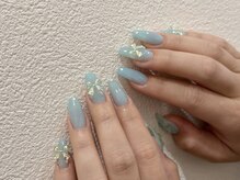 プラス サード(Plus 3rd)/リボンネイル　by Yuki.i