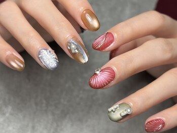 ネイルアトリエ シエル(Ciel)/お任せデザイン御新規様¥13200