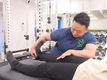 エヌフィットネス 浅草 田原町(N-fitness)/ふくらはぎのストレッチ＊