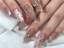 マグネットガーリーネイル♪