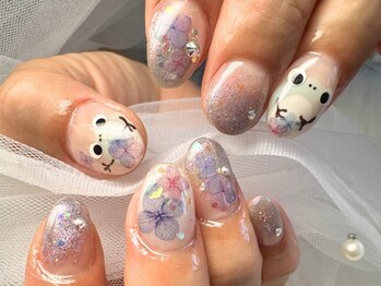 ネイルサロン べルフ(nail salon Verf)/カエルアート♪