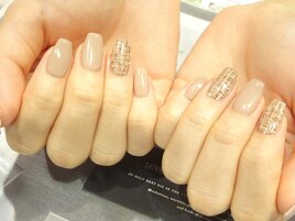 ツイードネイル