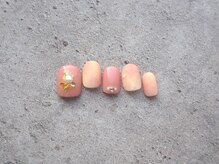 ニコルネイル(nicole nail)/定額　ももネイル ￥11000