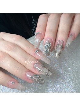 クイーンズビューティーサロン 新宿本店(Queen's beauty salon)/チップ長さ出し10本やり放題