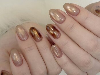 センスネイル 北千住店(Sense Nail)/秋冬ネイル　エレガントデザイン