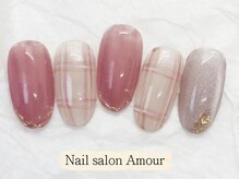 アムールユシマテン 上野湯島店(Amour)/キラキラ春夏のネイル¥7980