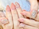 うるちゅる☆お花ネイル