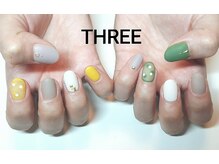 ネイルアンドまつげエクステ専門サロン スリー(THREE)/お洒落マットコート