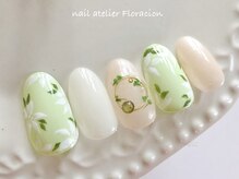 ネイルアトリエ フロラシオン/贅沢アートの褒められネイル31