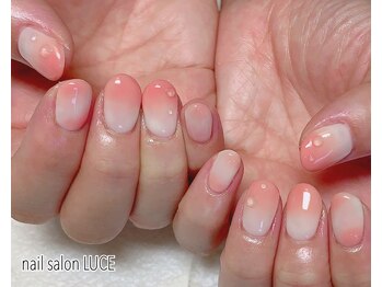 ルーチェ(LUCE)/桃ネイル