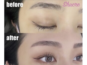 シュクレ 太田川店(shucre)/【美眉アイブロウWAX＋リフト】