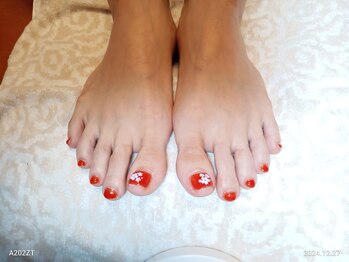 イーズ(ease)/アプリコットオレンジ フット