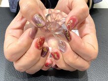 ネイル サロン ピュア ホワイト(Nail Salon Pure White)/【Pure White】ワンカラー+Art