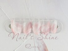 ネイルズシャインクイーンズ(nail's Shine Queen's)/クリアグラデーションアート