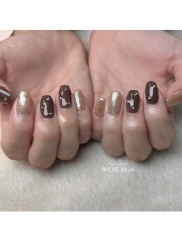 リッシュ ドゥ(RICHE deux)/秋色ワンカラー♪