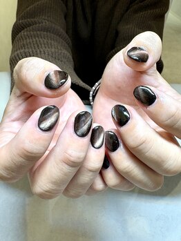 Hand★ブラックニュアンスマグ