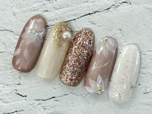 ディーネイル 池袋(D-nail)/【山崎】フラワー×マグネット