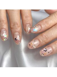 ラメホロ×足立